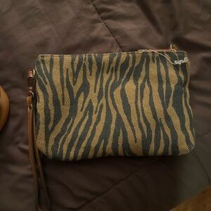Animal Print Clutch Bag